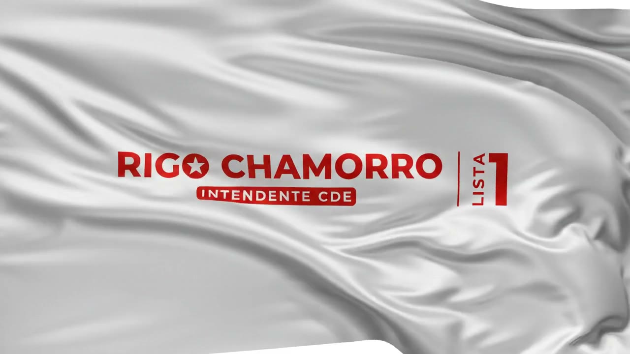 Bandera de campaña de Rigo Chamorro